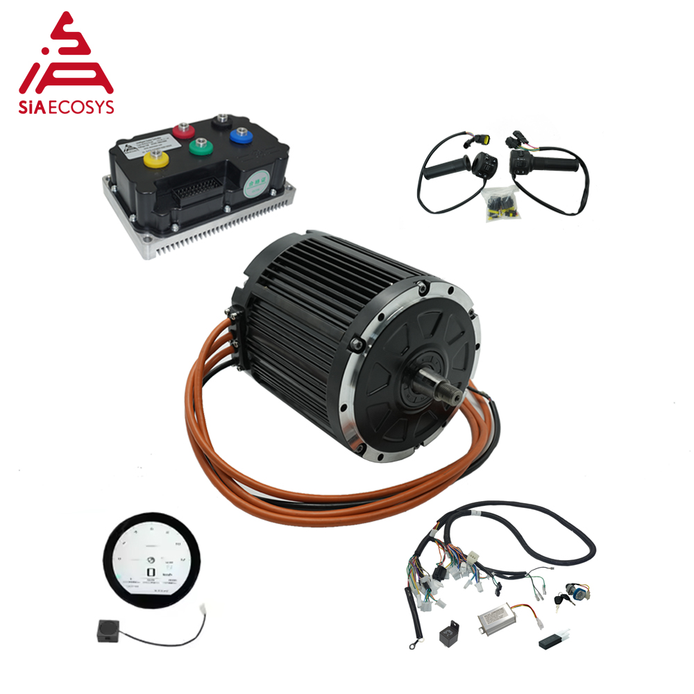 ชุดมอเตอร์ขับเคลื่อนกลาง QS MO - Mid Drive Motor Kit 72V 5000W บทวิจารณ์และราคา
